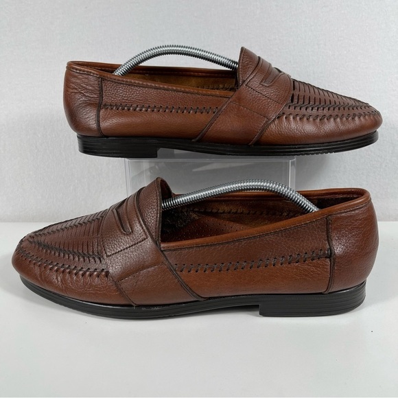 Dexter Other - Dexter Shoes Mens 11M Brown Penny Loafers Leather Made In USA Dress Casual